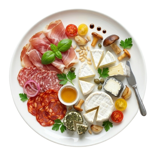 Charcuterie and soft cheeses.png Charcuterie and soft cheeses.png