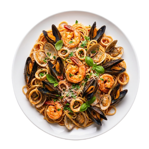 Pasta with seafood.png Pasta with seafood.png